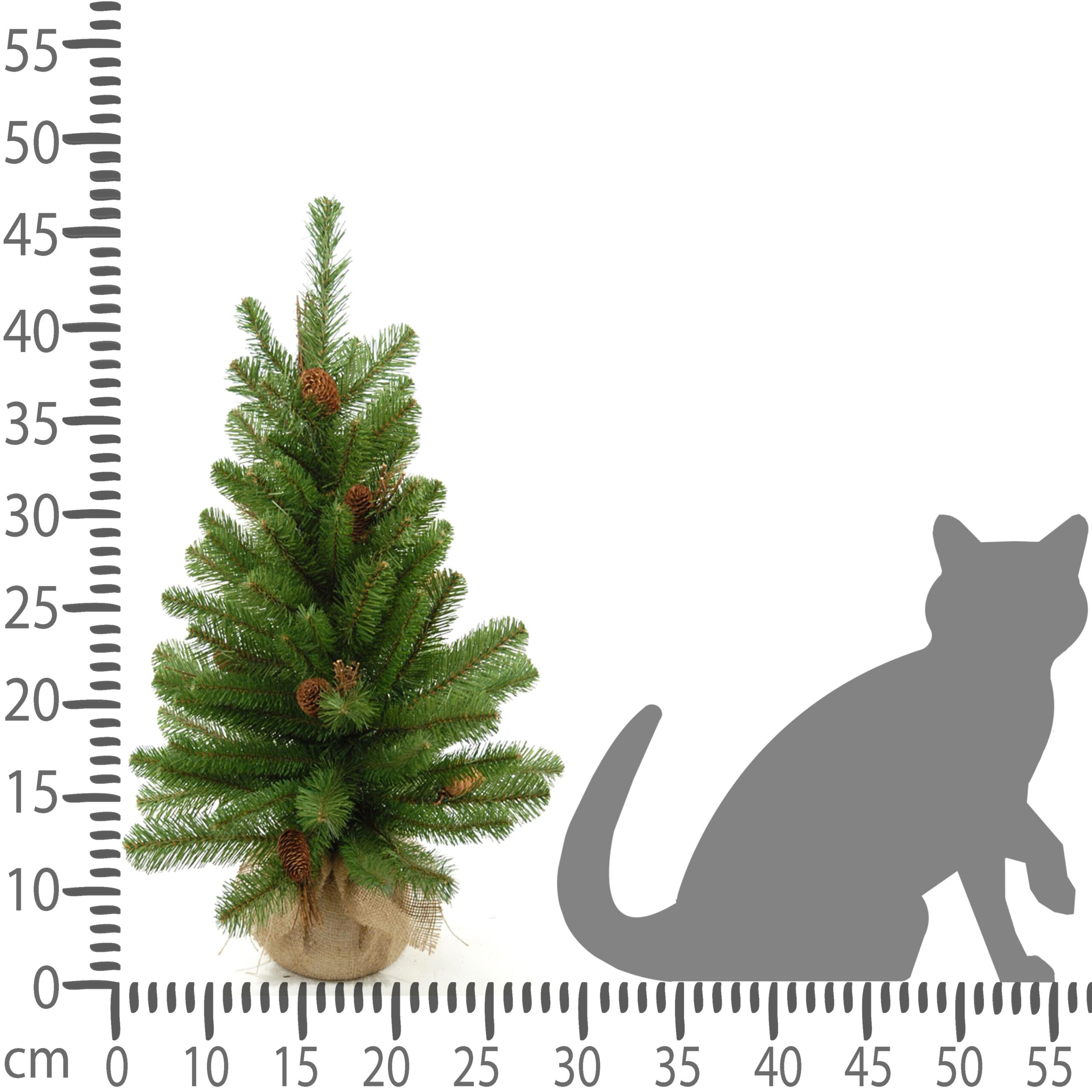 albero di natale da tavolo con base in juta – 30 cm (copia)