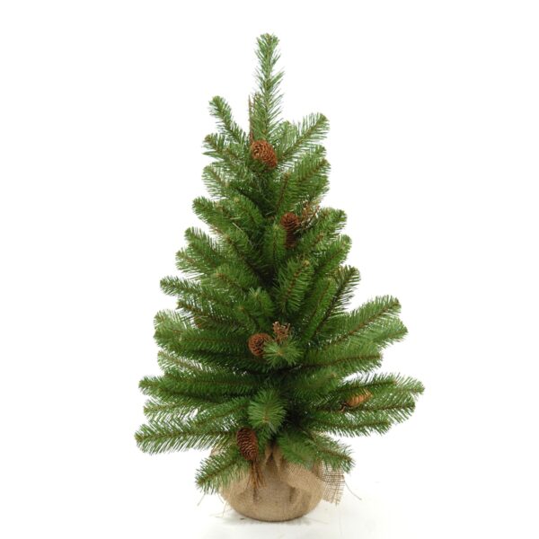 albero di natale da tavolo con base in juta – 75 cm (copia)