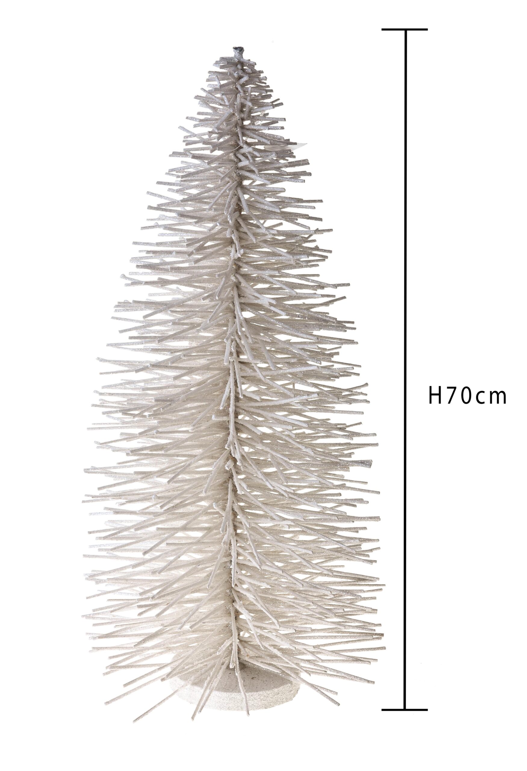 albero di natale bianco con glitter in pvc – 48 cm (copia)