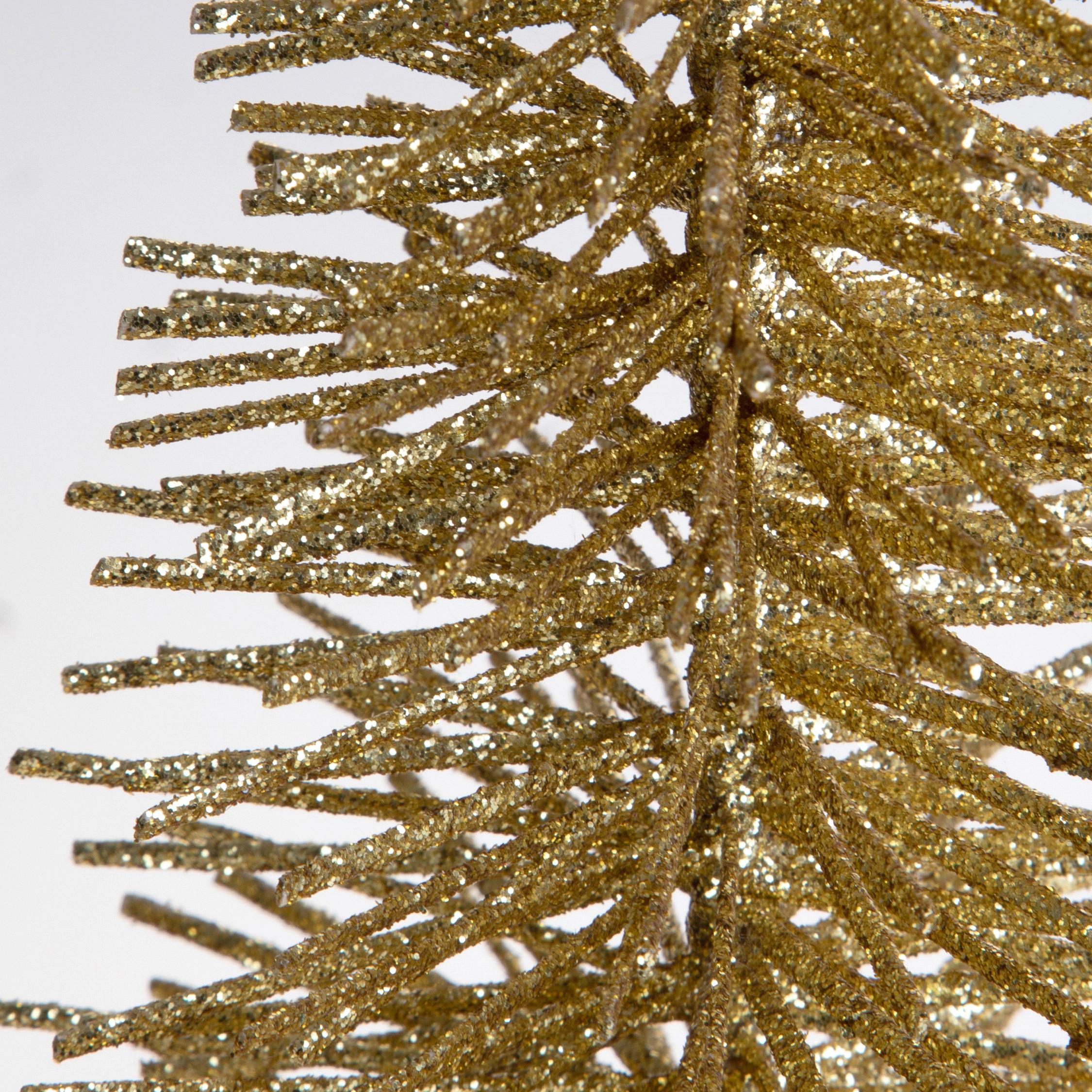 albero di natale conico sfumato con glitter 40 cm – colori selezionabili (copia)