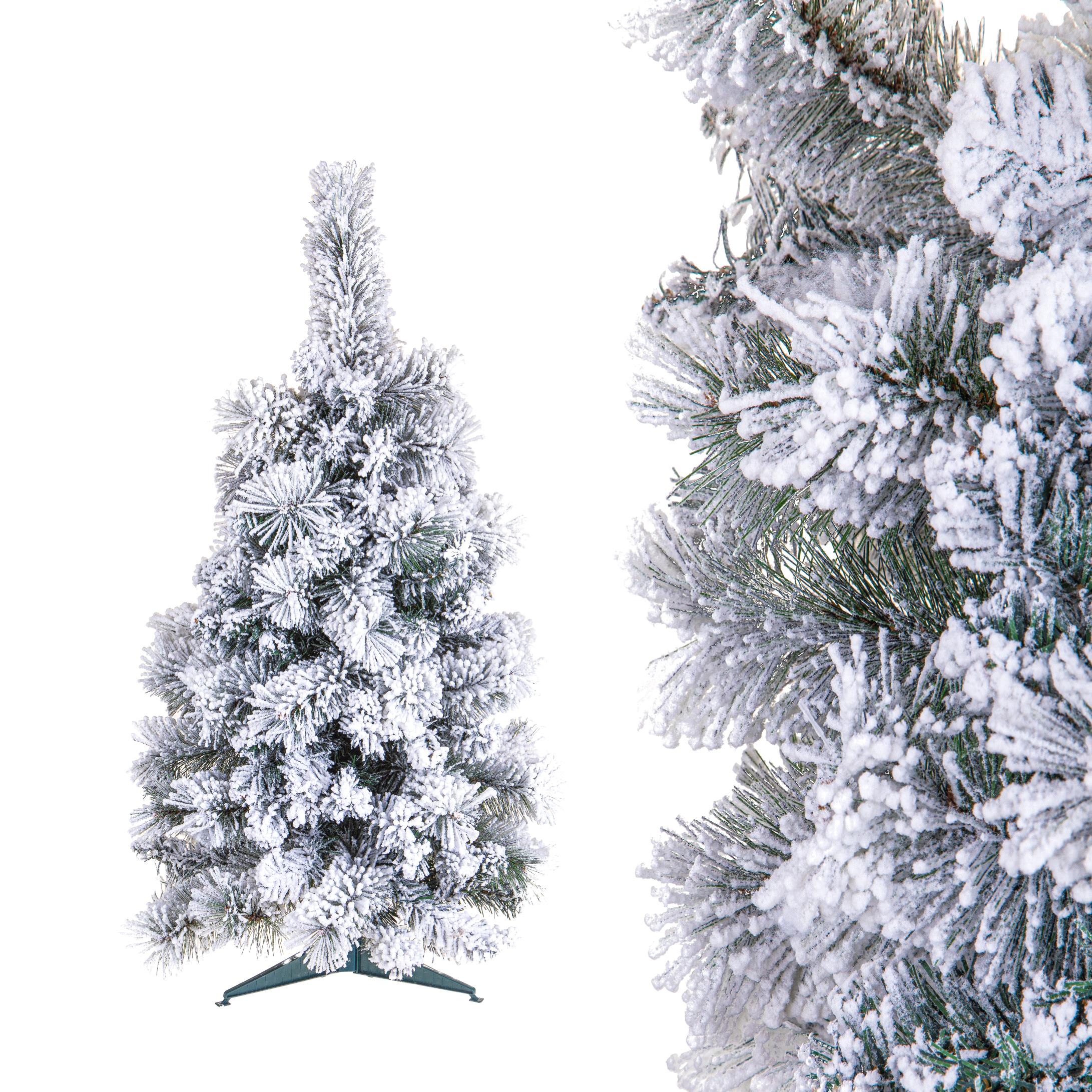 albero di natale innevato con base in juta – 90 cm (copia)