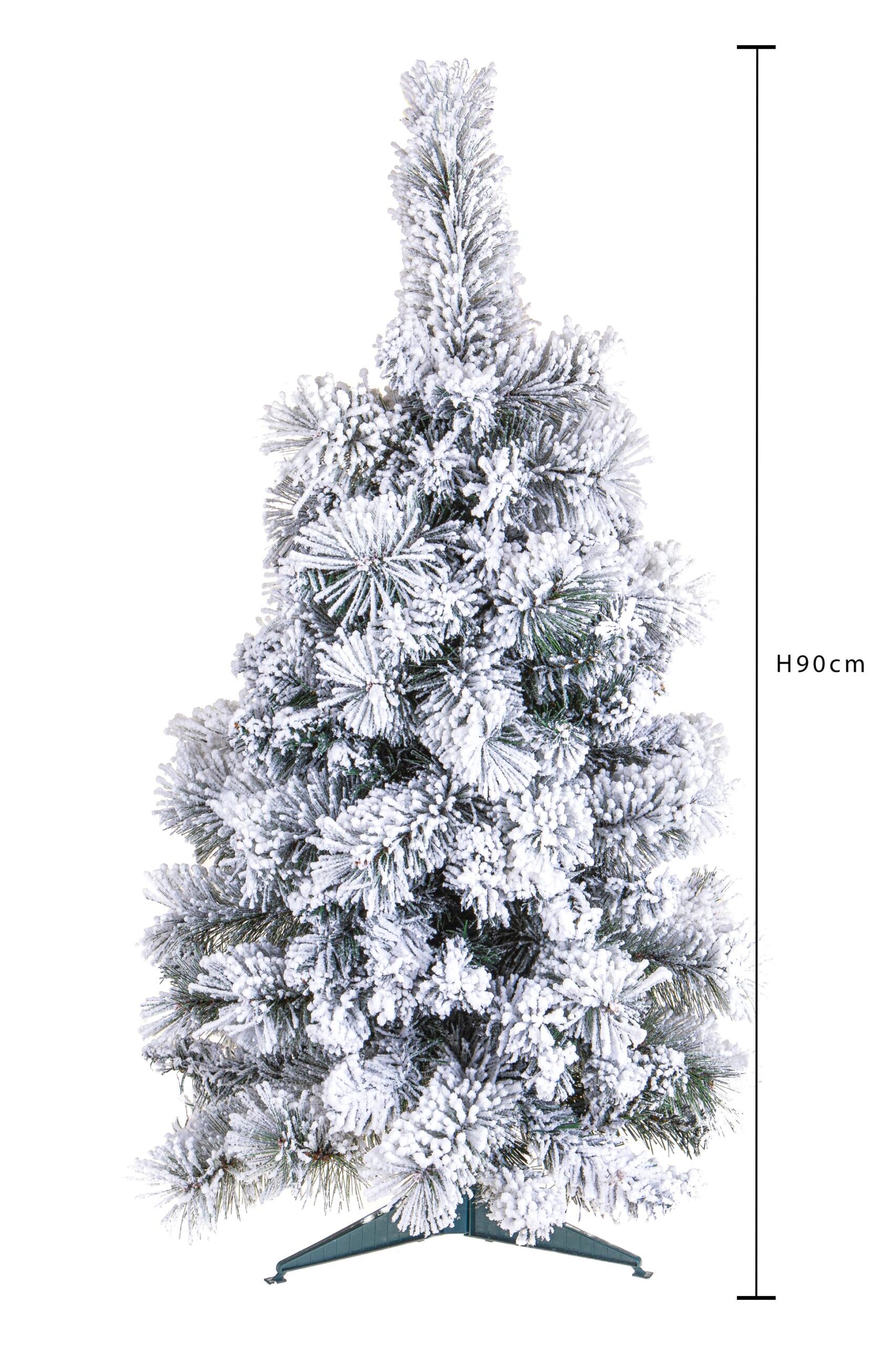 albero di natale innevato con base in juta – 90 cm (copia)