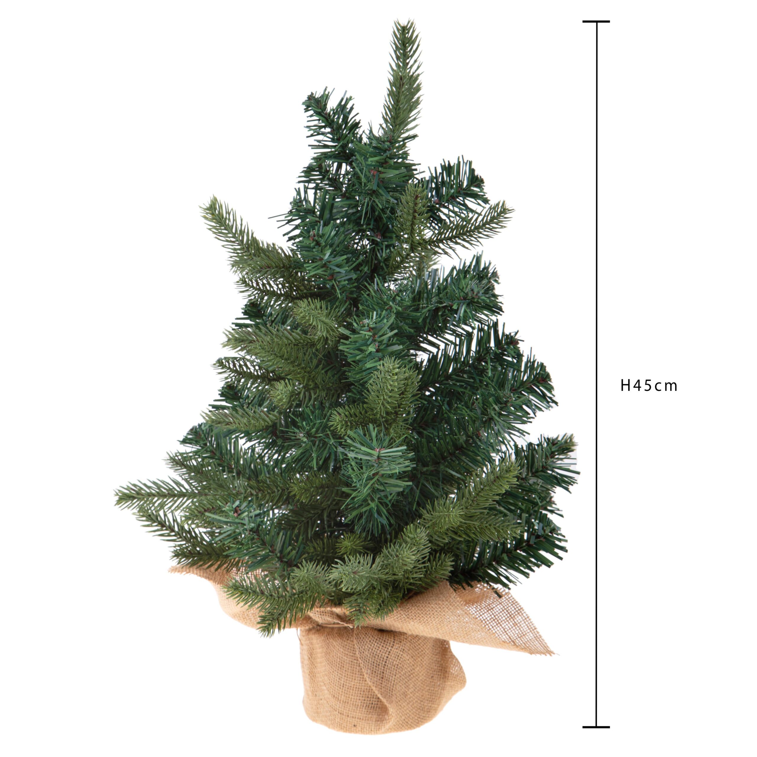albero di natale da tavolo con base in juta (copia)