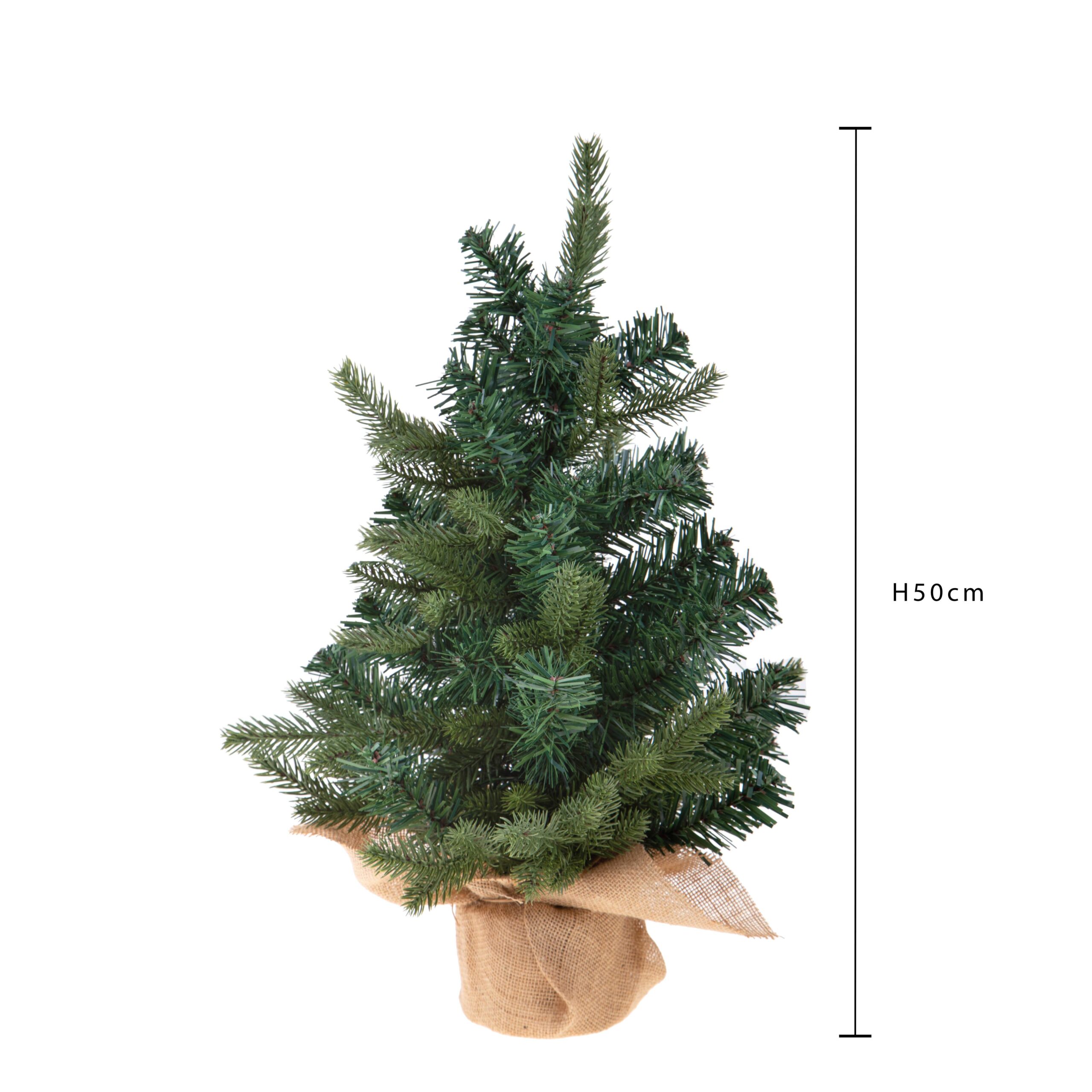 albero di natale con pigne e base in juta – 47 cm (copia)
