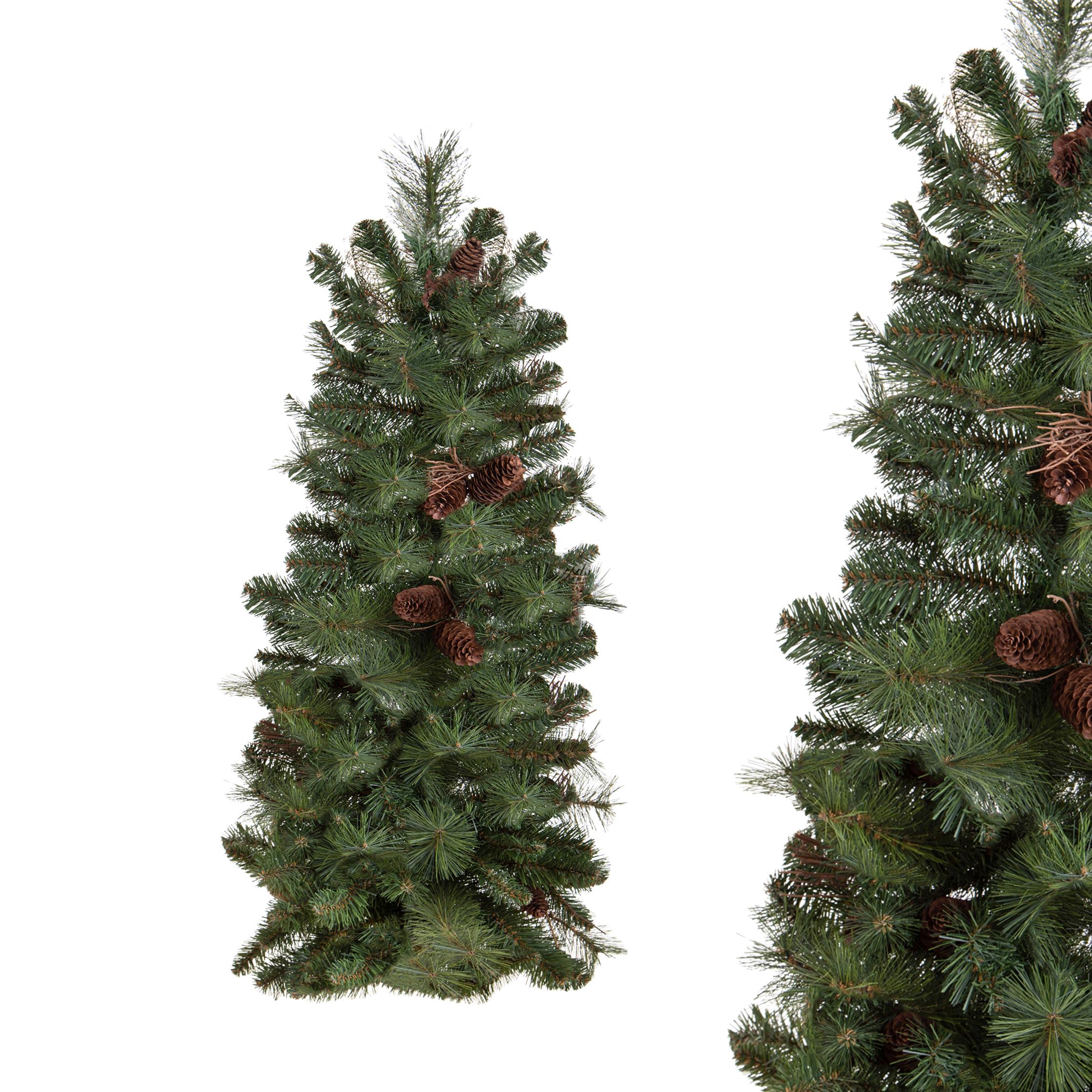 albero di natale da parete 90 cm con 114 punte – abete salvaspazio (copia)
