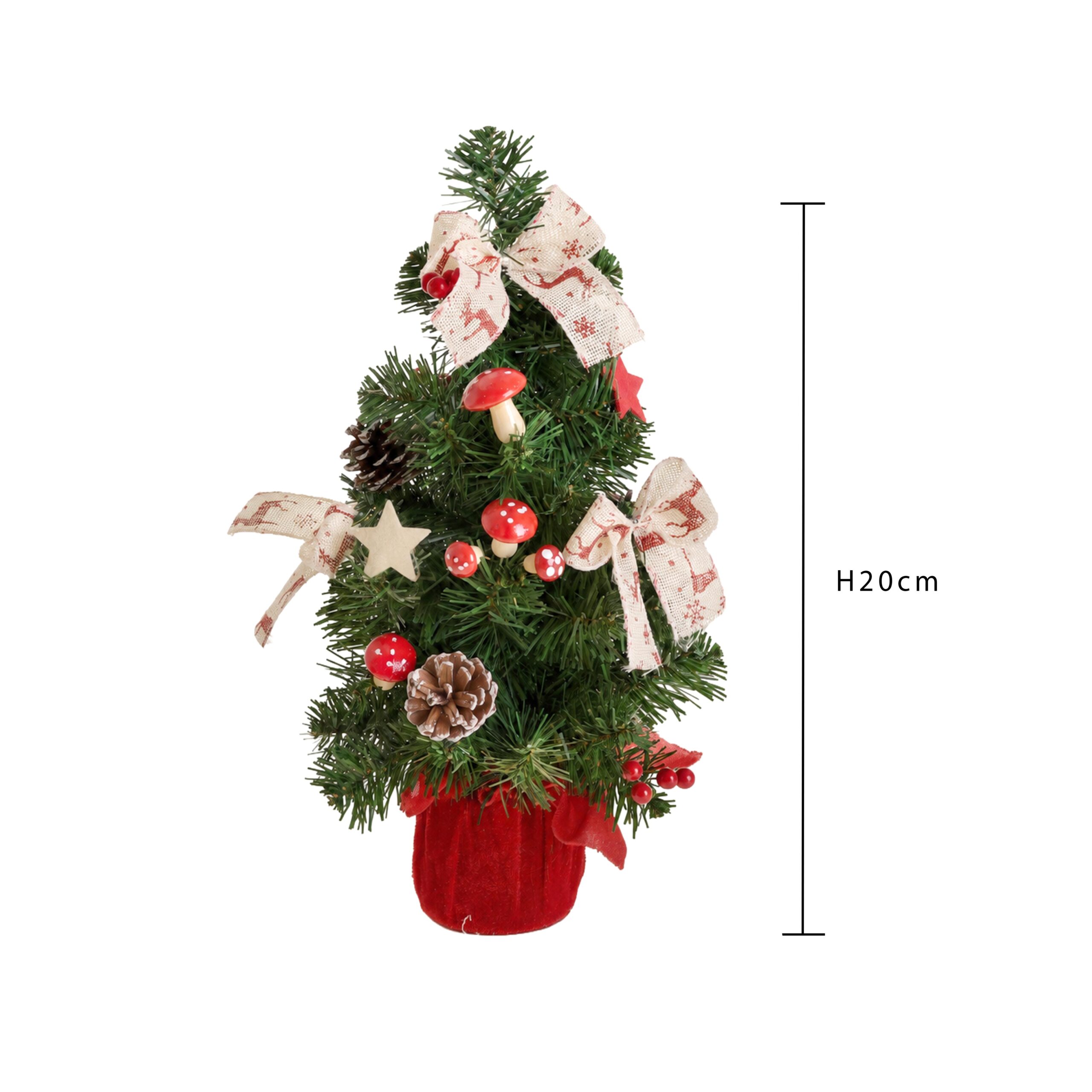 albero di natale decorativo in vetro azzurro – 43 cm (copia)