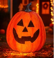 scenografia zucca 3d fluorescente (copia)