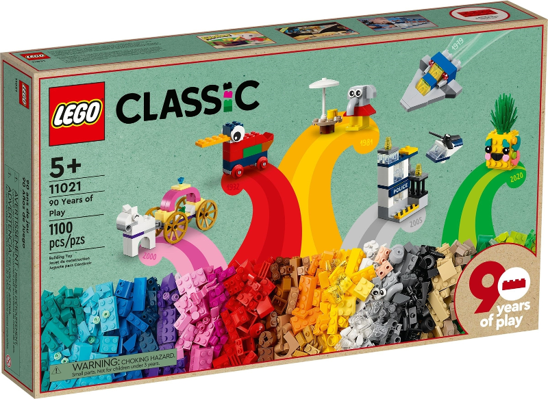 lego classic 90 anni di gioco