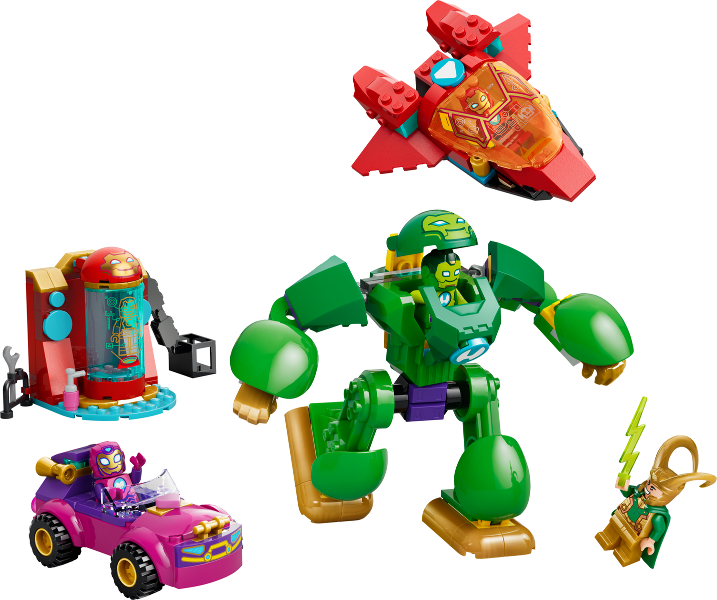 lego marvel spidey amazing friends team spidey: salvataggio su dino ruspa (copia)