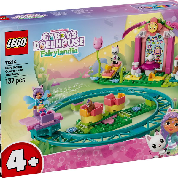 lego gabby's dollhouse la casa in giardino di gattina fatina (copia)