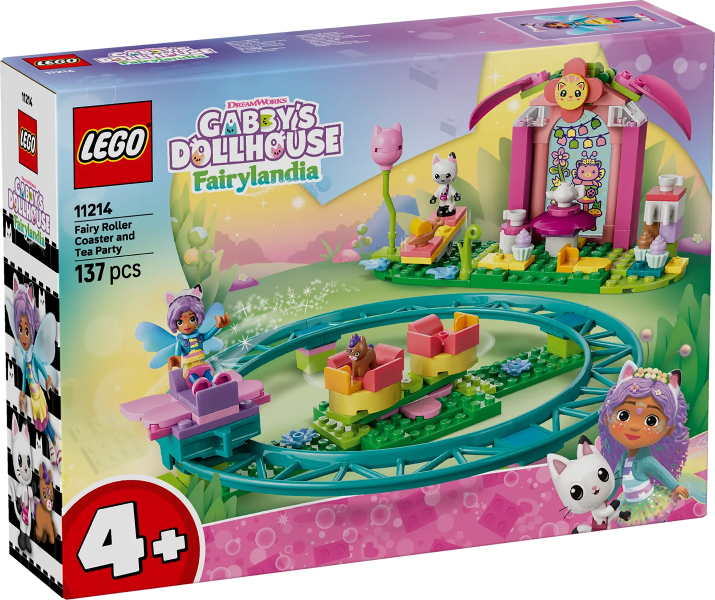 lego gabby's dollhouse la casa in giardino di gattina fatina (copia)