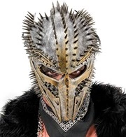 maschera in lattice da soldato alieno (copia)