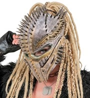 maschera in lattice da soldato alieno (copia)