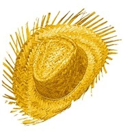 cappello da spaventapasseri in paglia naturale (copia)