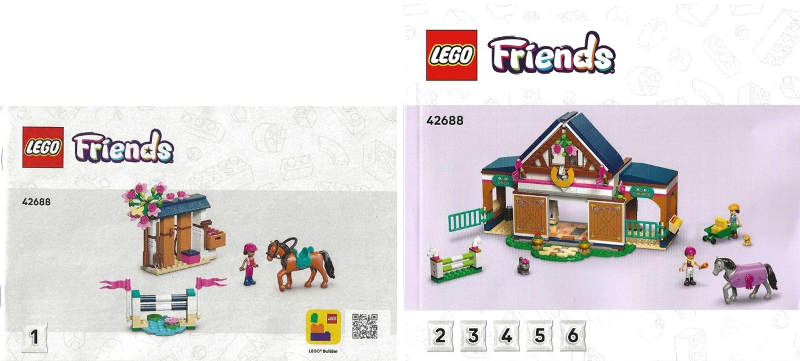 lego friends scuderia e accademia di equitazione
