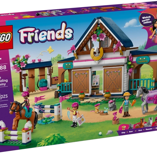 lego friends scuderia e accademia di equitazione