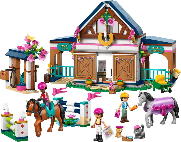 lego friends scuderia e accademia di equitazione