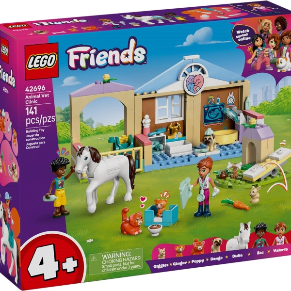lego friends rimorchio per cavallo e puledro (copia)
