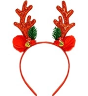 cerchietto da renna con glitter dorati (copia)