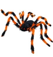 ragno peloso nero e viola modellabile 80 cm (copia)