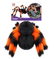 ragno peloso nero e viola modellabile 80 cm (copia)