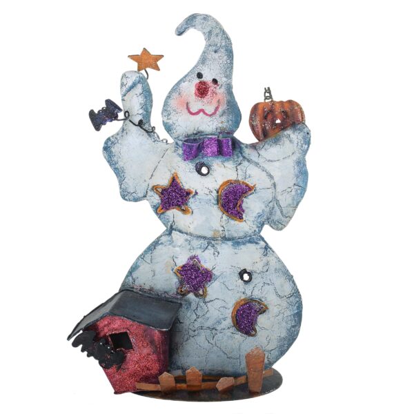 fantasma halloween bianco da appendere in tessuto (copia)