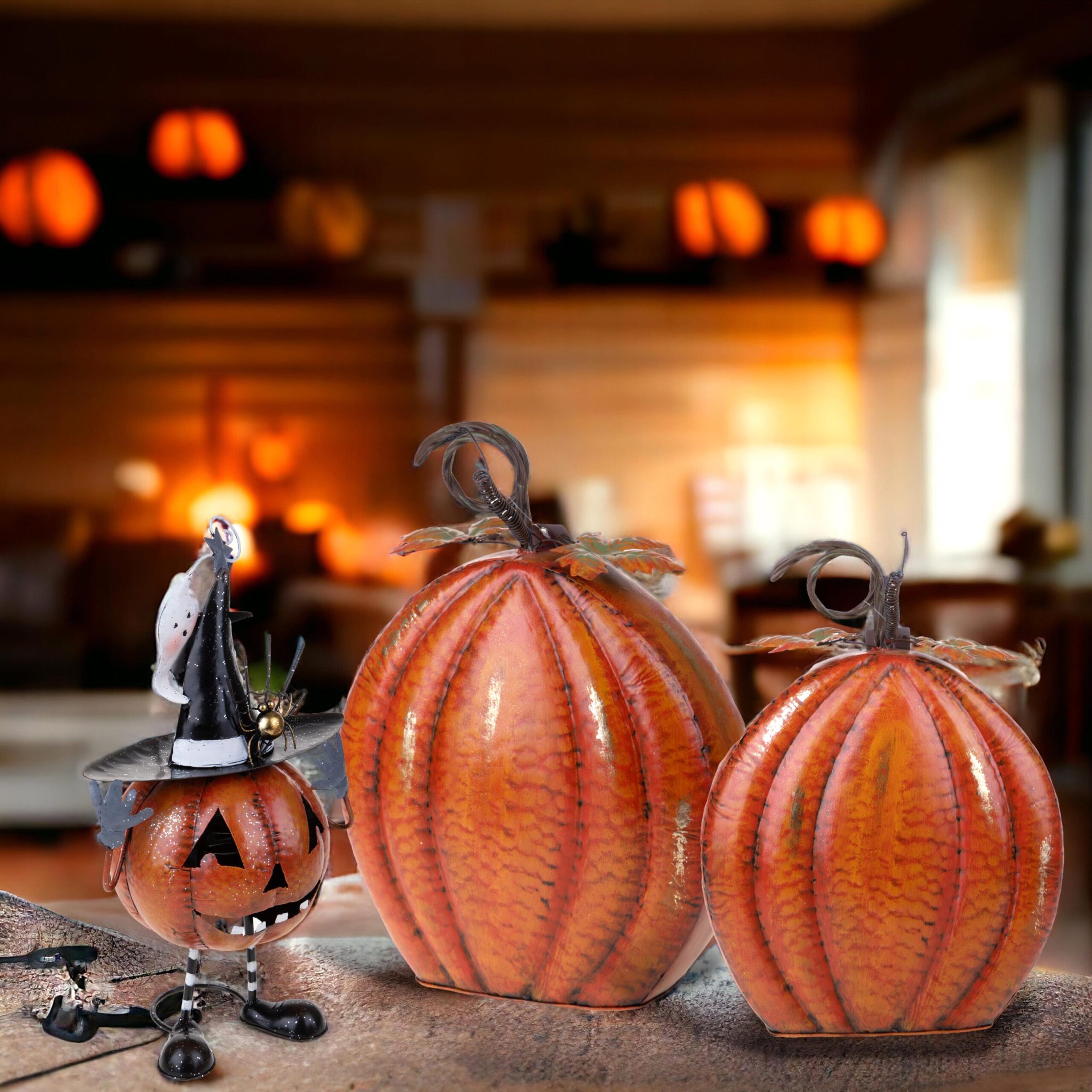 maschera zucca halloween decorativa in plastica (copia)