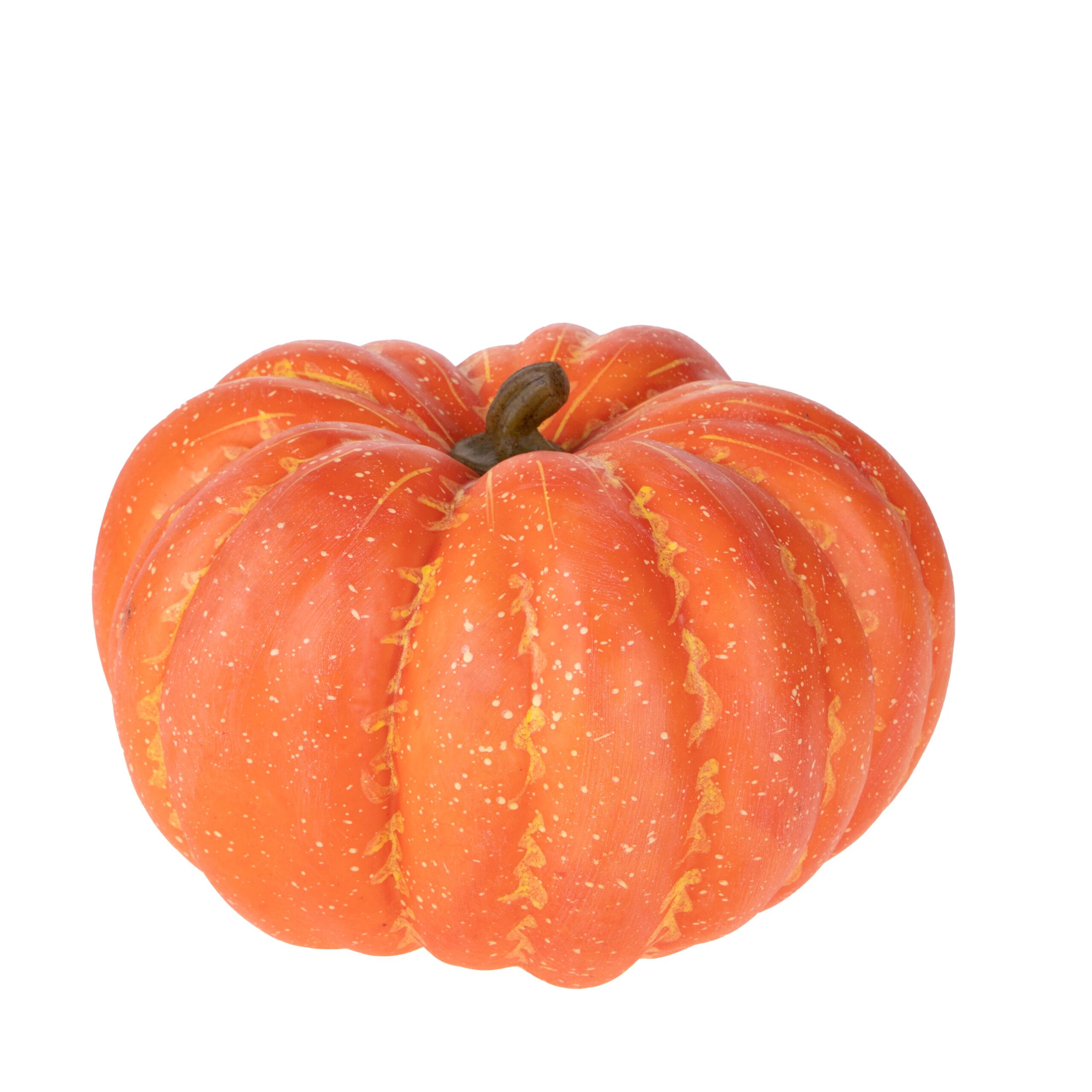 zucca ornamentale autunnale arancione a collo lungo in plastica (copia)