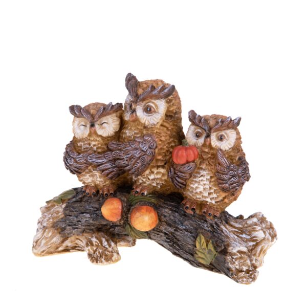 riccio decorativo con corona dorata in resina (copia)