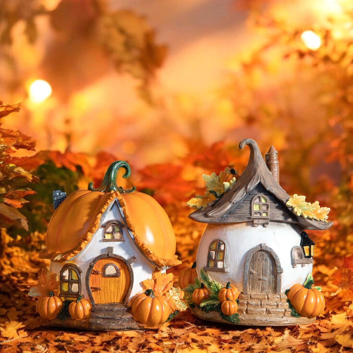 decorazione autunnale con 3 pupazzi spaventapasseri in tessuto (copia)