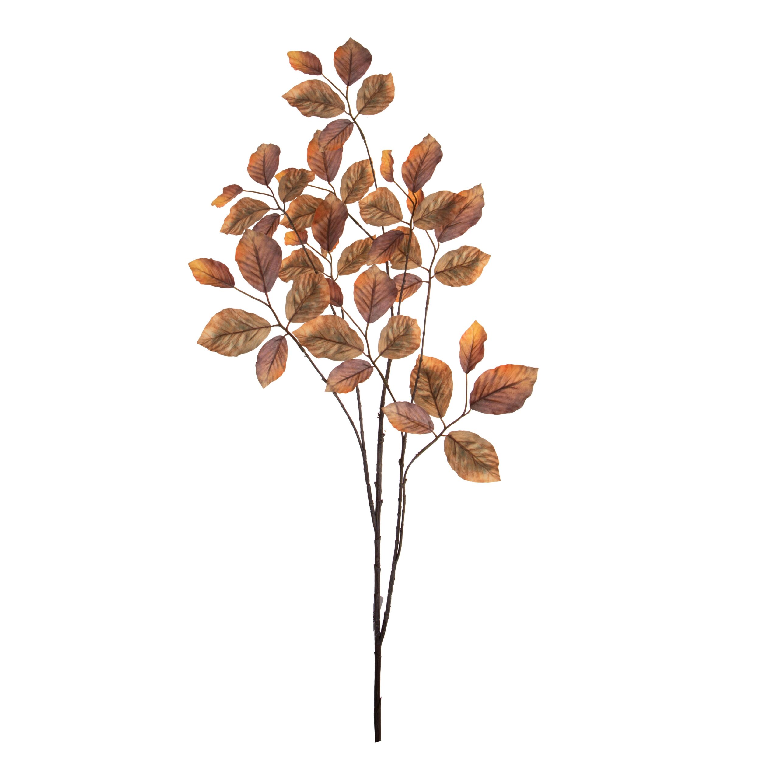ramo di salal artificiale bordeaux con foglie decorative autunnali (copia)