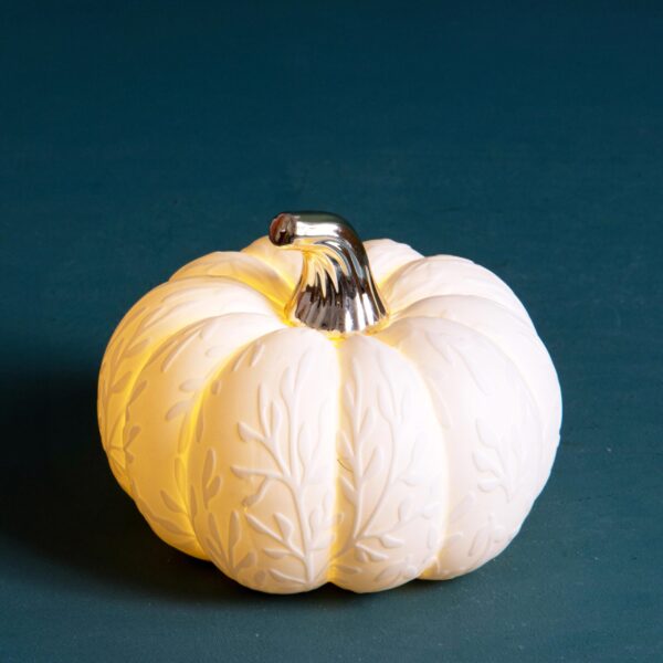 zucca decorativa luminosa in vetro mercury con led interno (copia)