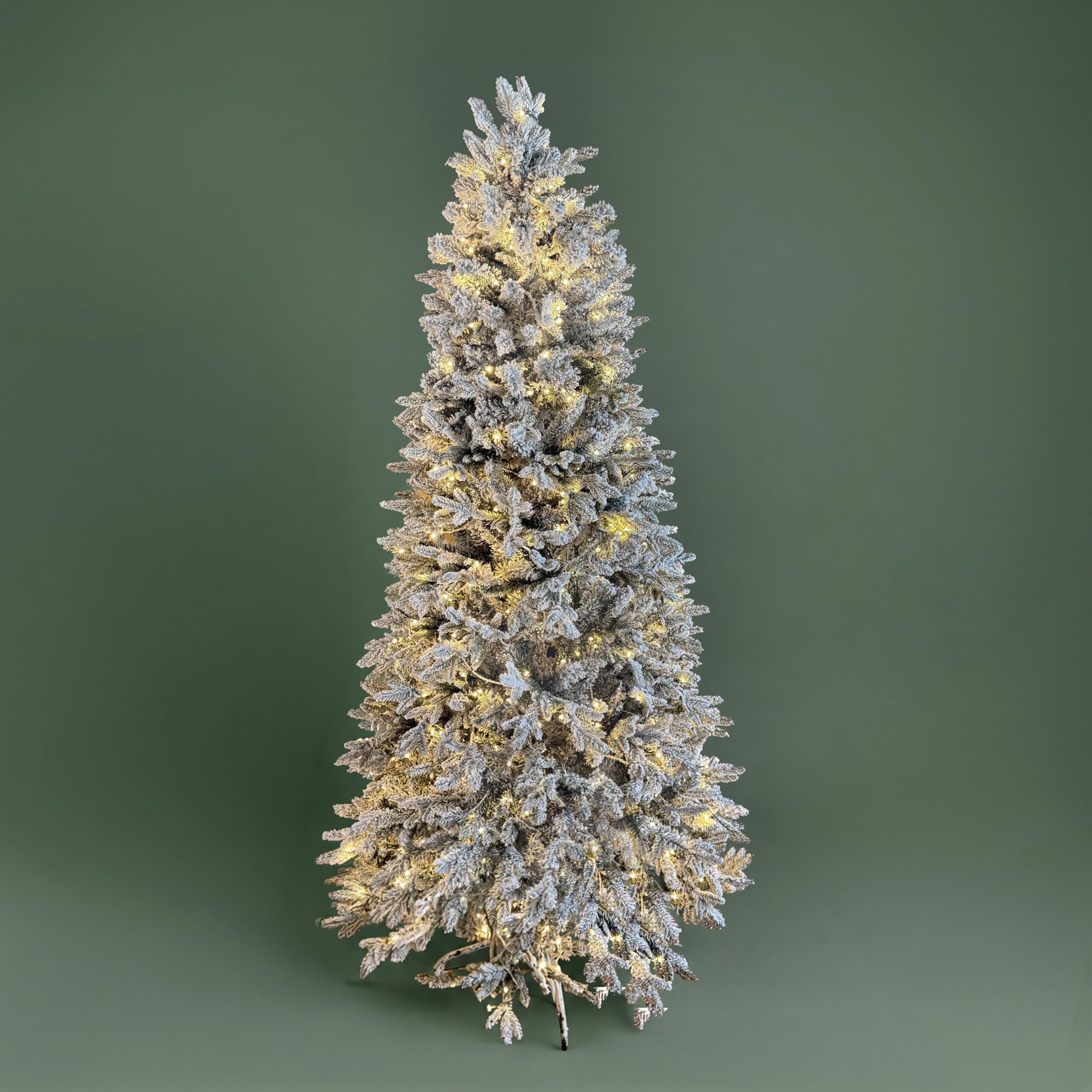 albero di natale k2 innevato 215 cm con 500 led (copia)