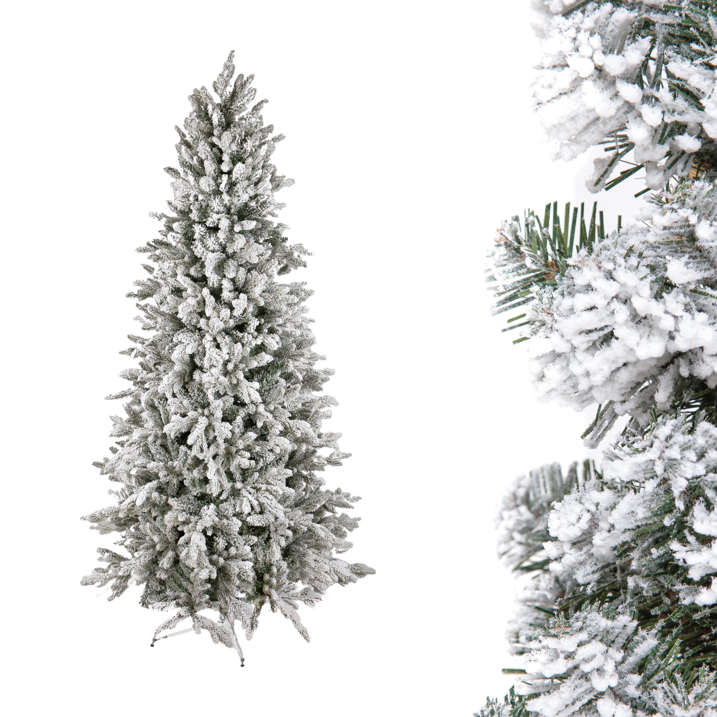 albero di natale douglas slim innevato 150 cm – 321 rami (copia)