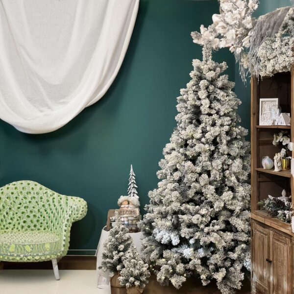 albero di natale innevato 210 cm con micro led – 2786 punte e telecomando (copia)
