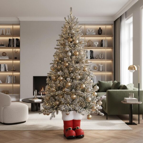 base per albero di natale a tamburi rossi verdi e blu (copia)