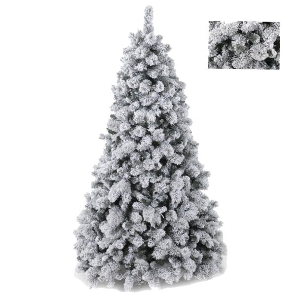 albero di natale douglas slim innevato 180 cm – 465 rami effetto neve (copia)