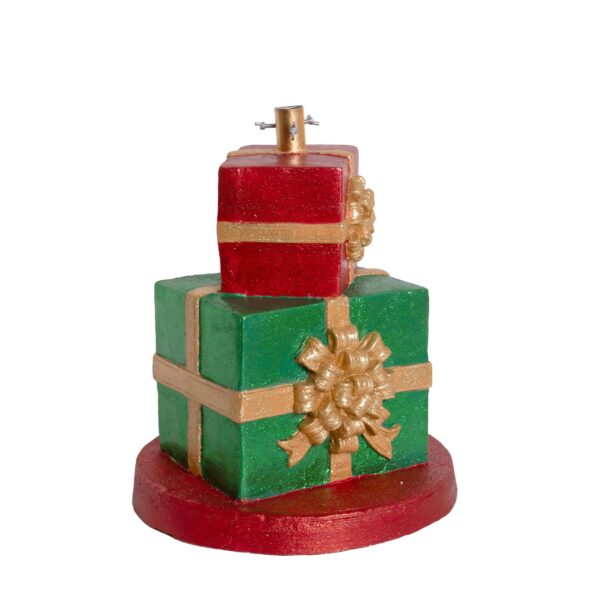 base per albero di natale con pacchi regalo e agrifoglio (copia)