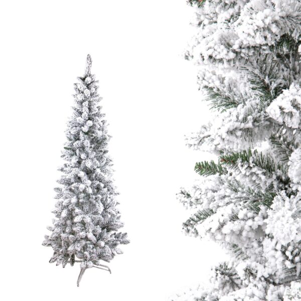 albero di natale slim innevato 150 cm noble – 303 rami (copia)