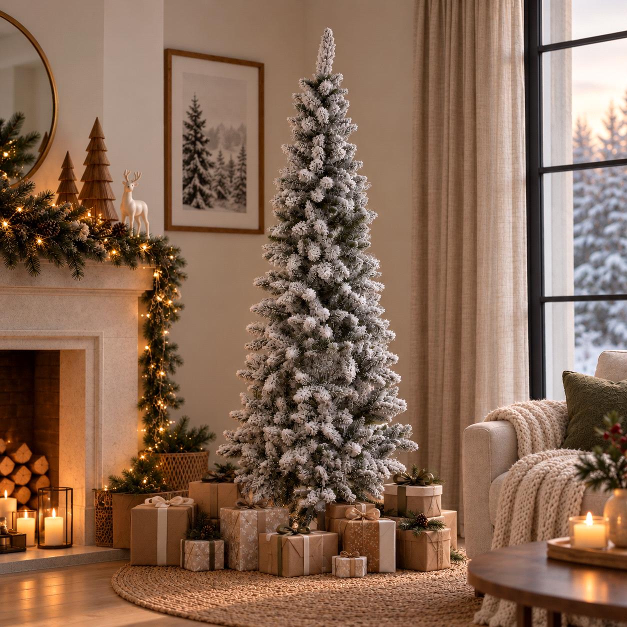 albero di natale cervino innevato 170 cm – 528 rami in pvc (copia)
