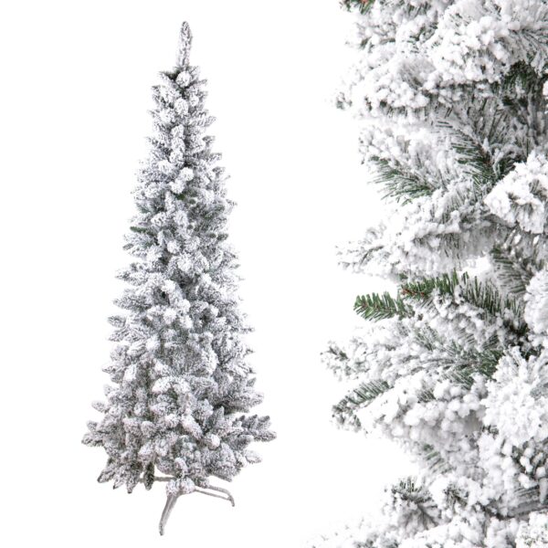 albero di natale cervino large innevato 230 cm – 1600 rami pvc e pe (copia)