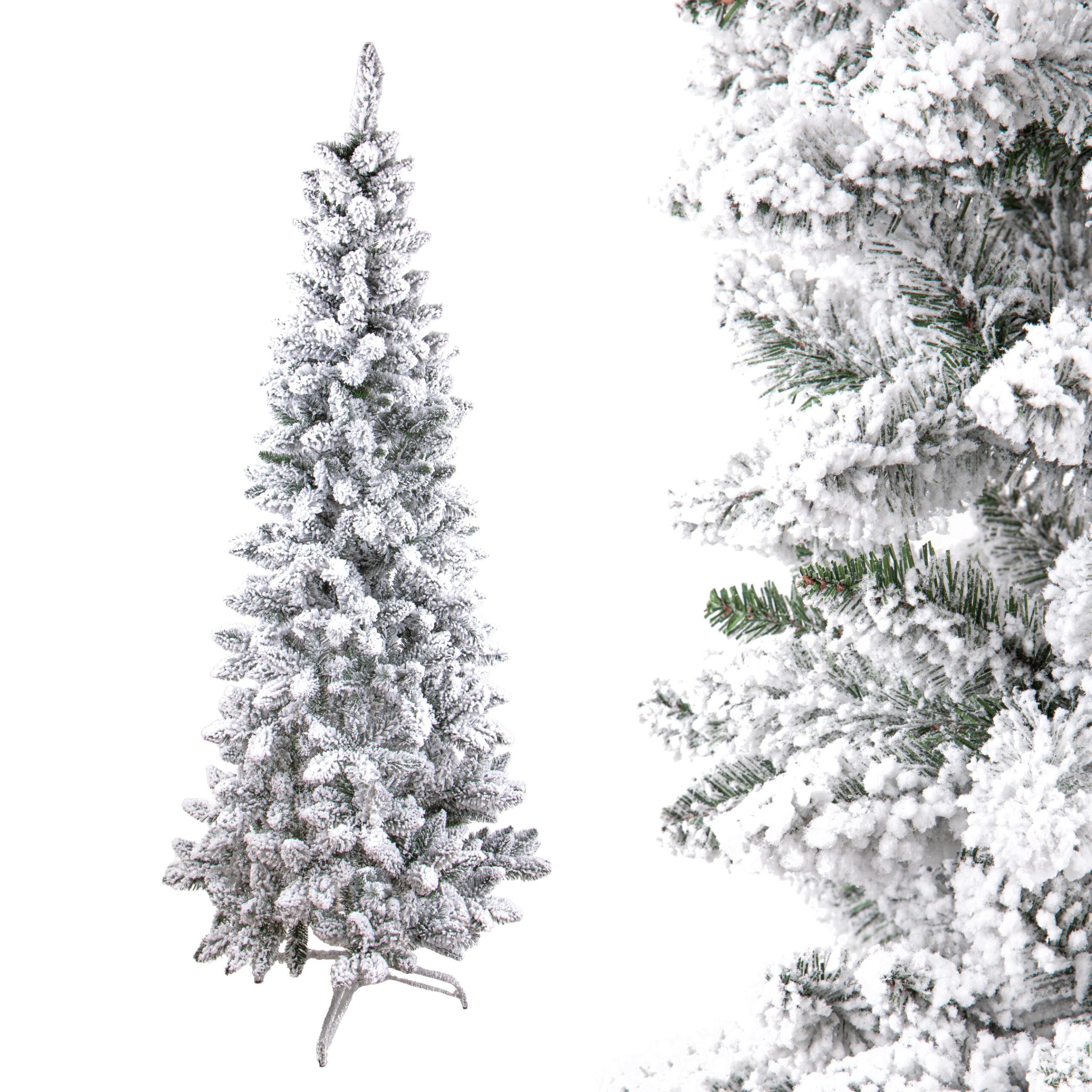 albero di natale cervino large innevato 230 cm – 1600 rami pvc e pe (copia)