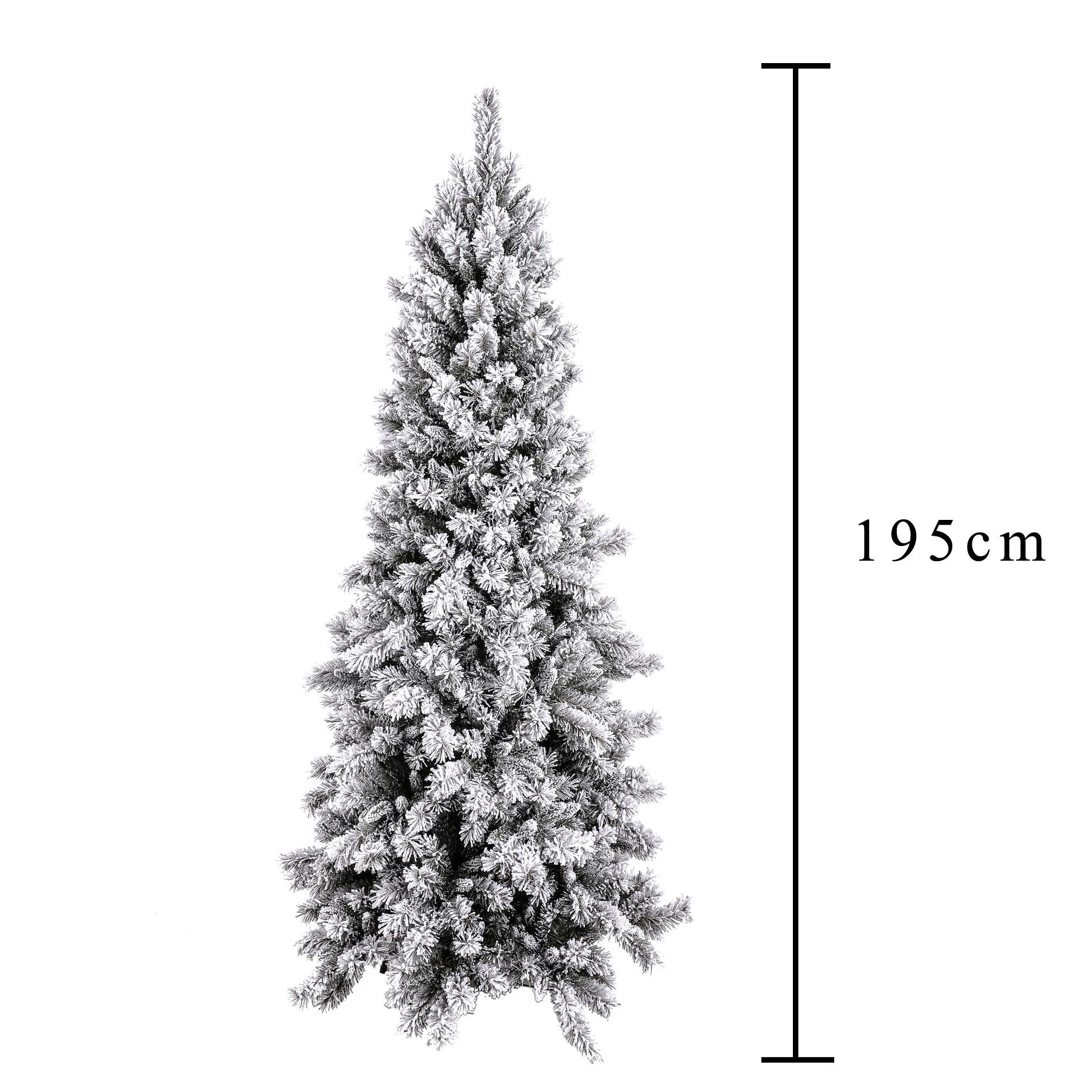 albero di natale normandiana innevato 198 cm – 1443 rami effetto neve (copia)