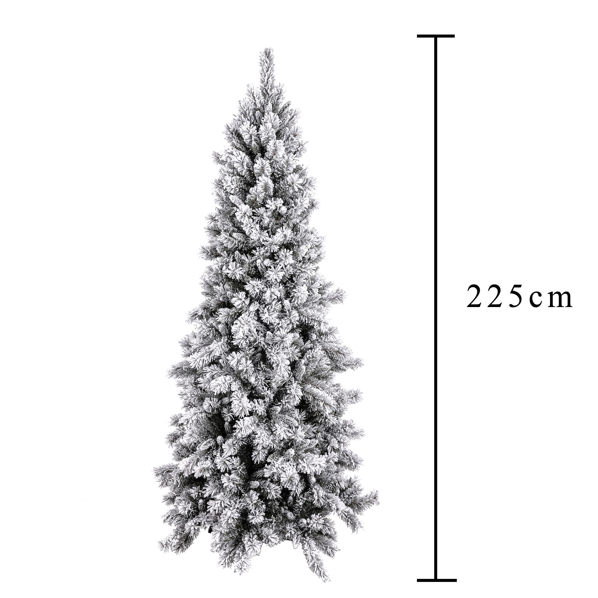 albero di natale normandiana innevato 240 cm – 2021 rami (copia)