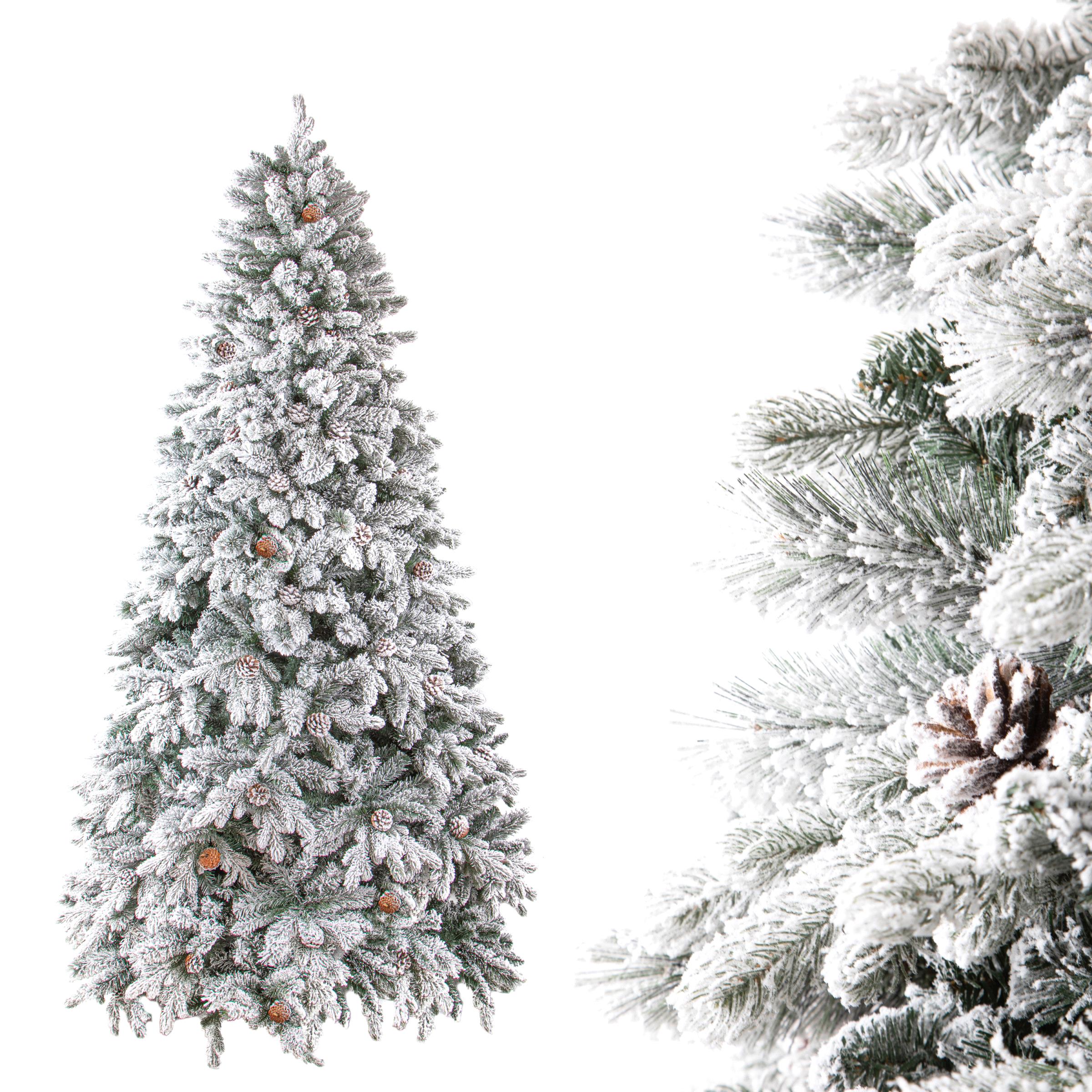 albero di natale douglas slim innevato 150 cm – 321 rami (copia)