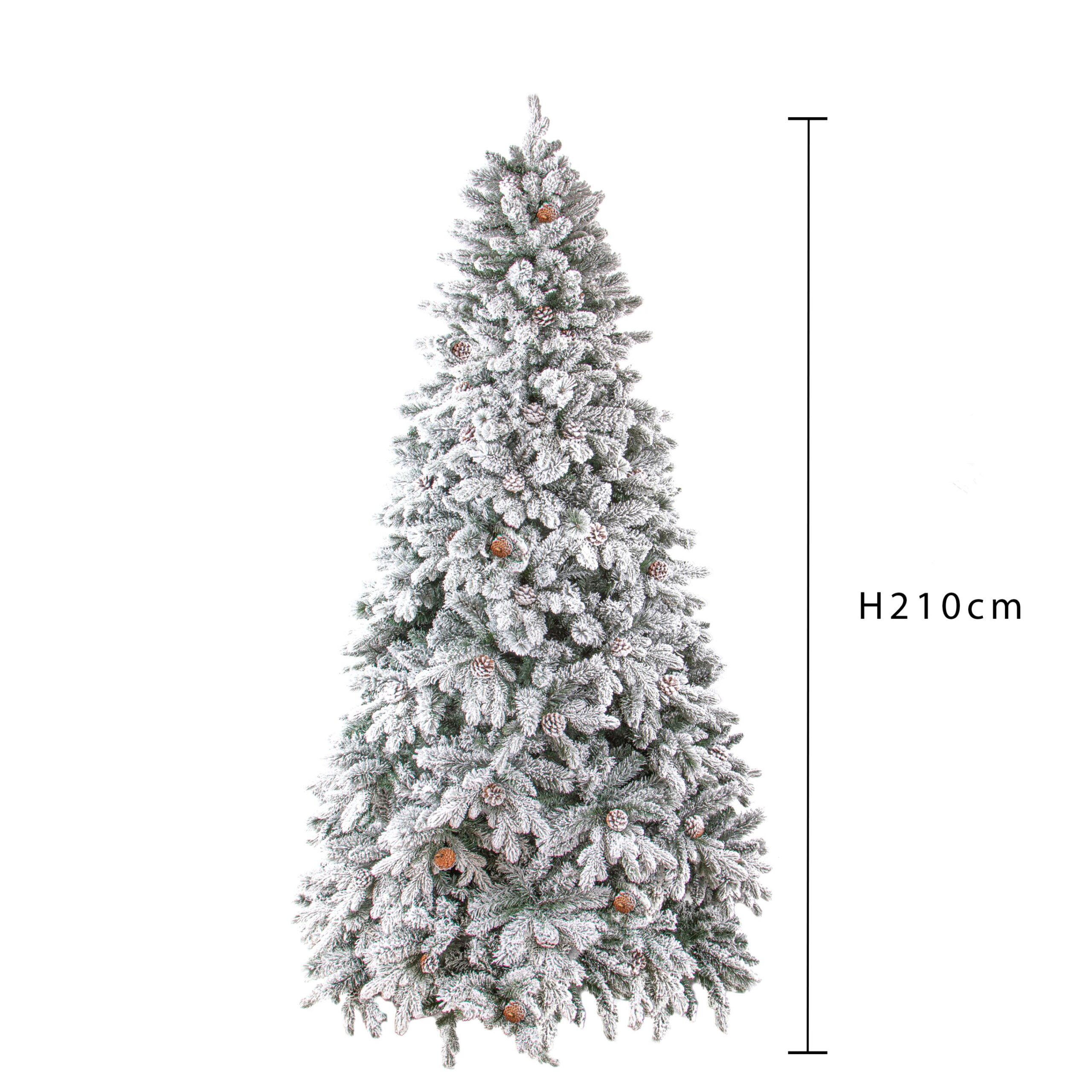 albero di natale douglas slim innevato 150 cm – 321 rami (copia)