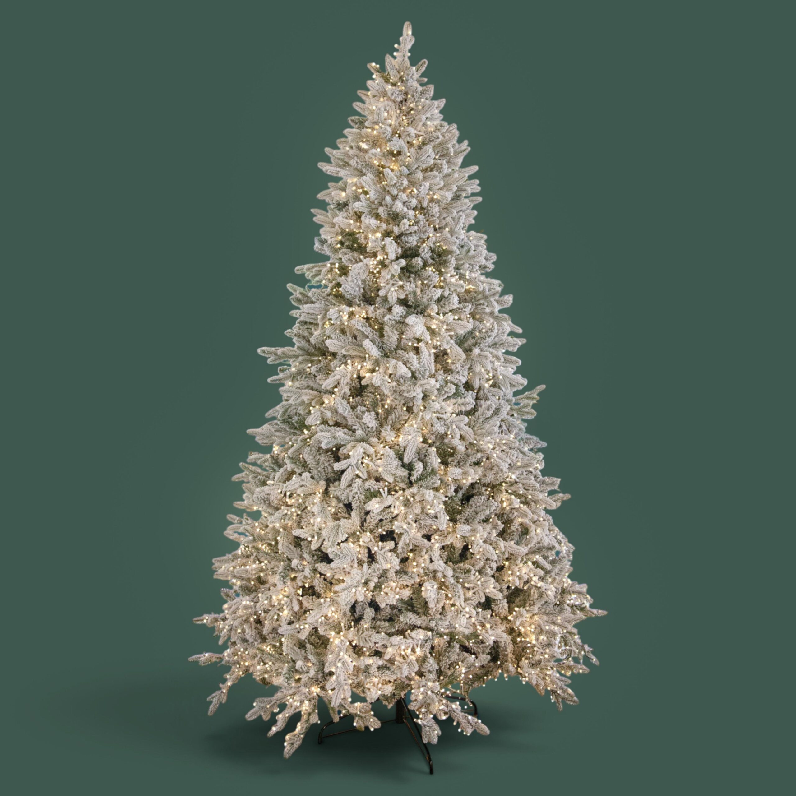 albero di natale innevato 270 cm con 8400 led e telecomando – 4798 rami (copia)