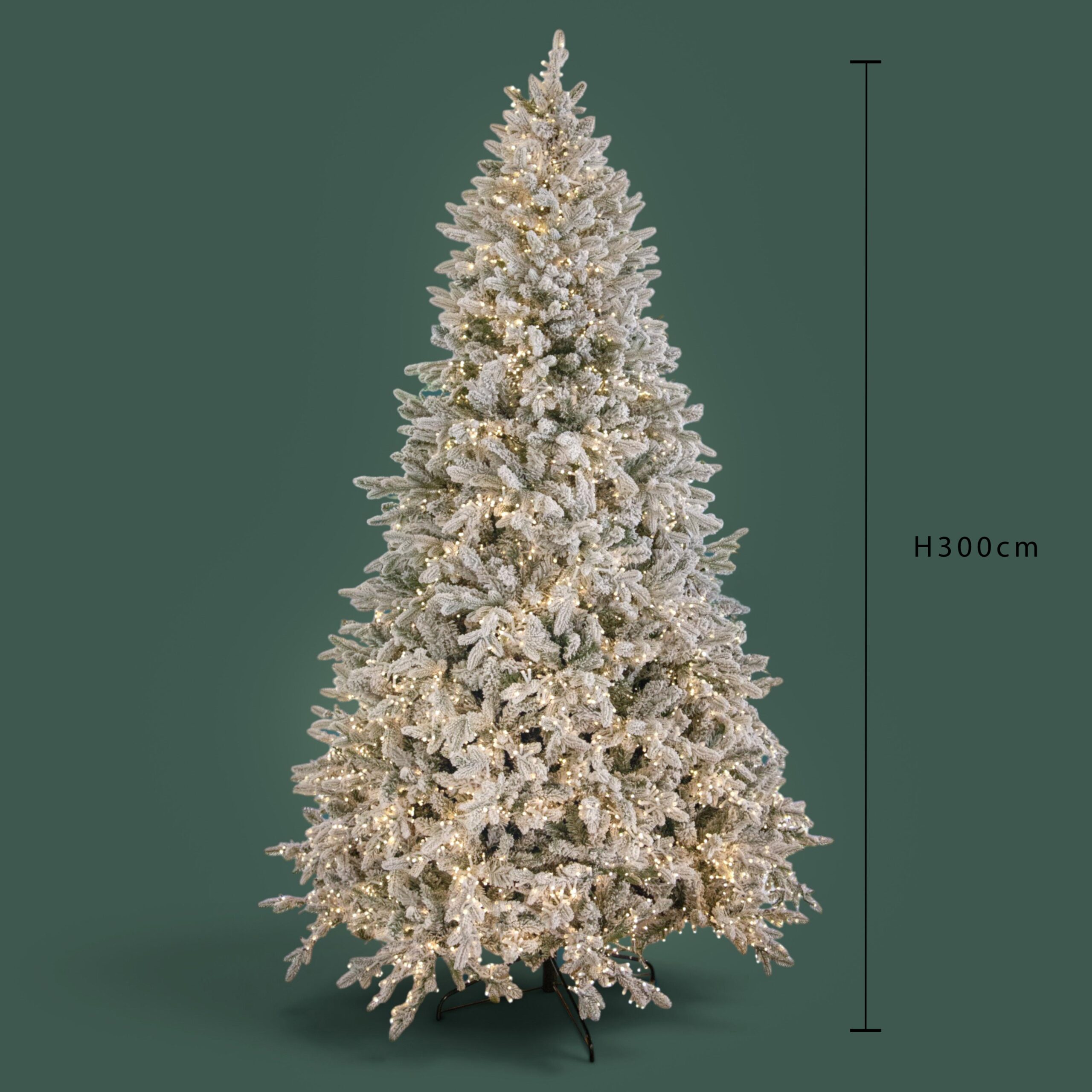 albero di natale innevato 270 cm con 8400 led e telecomando – 4798 rami (copia)