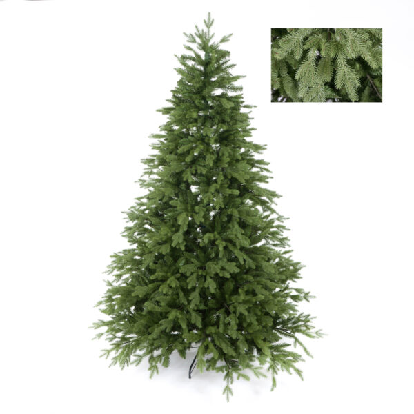 albero di natale artificiale 180 cm in vaso – 674 punte pe e pvc (copia)