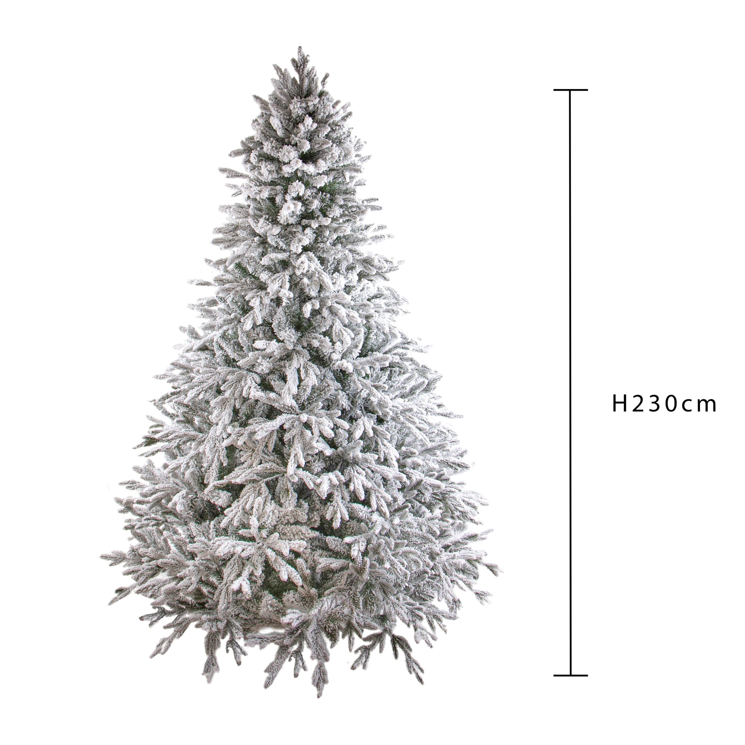 albero di natale cervino innevato 230 cm – 1026 rami (copia)